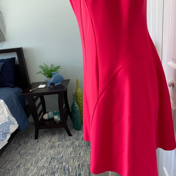 Lauren Ralph Lauren Stunning coral Pink Dress Sz 10 - Picture 5 of 8